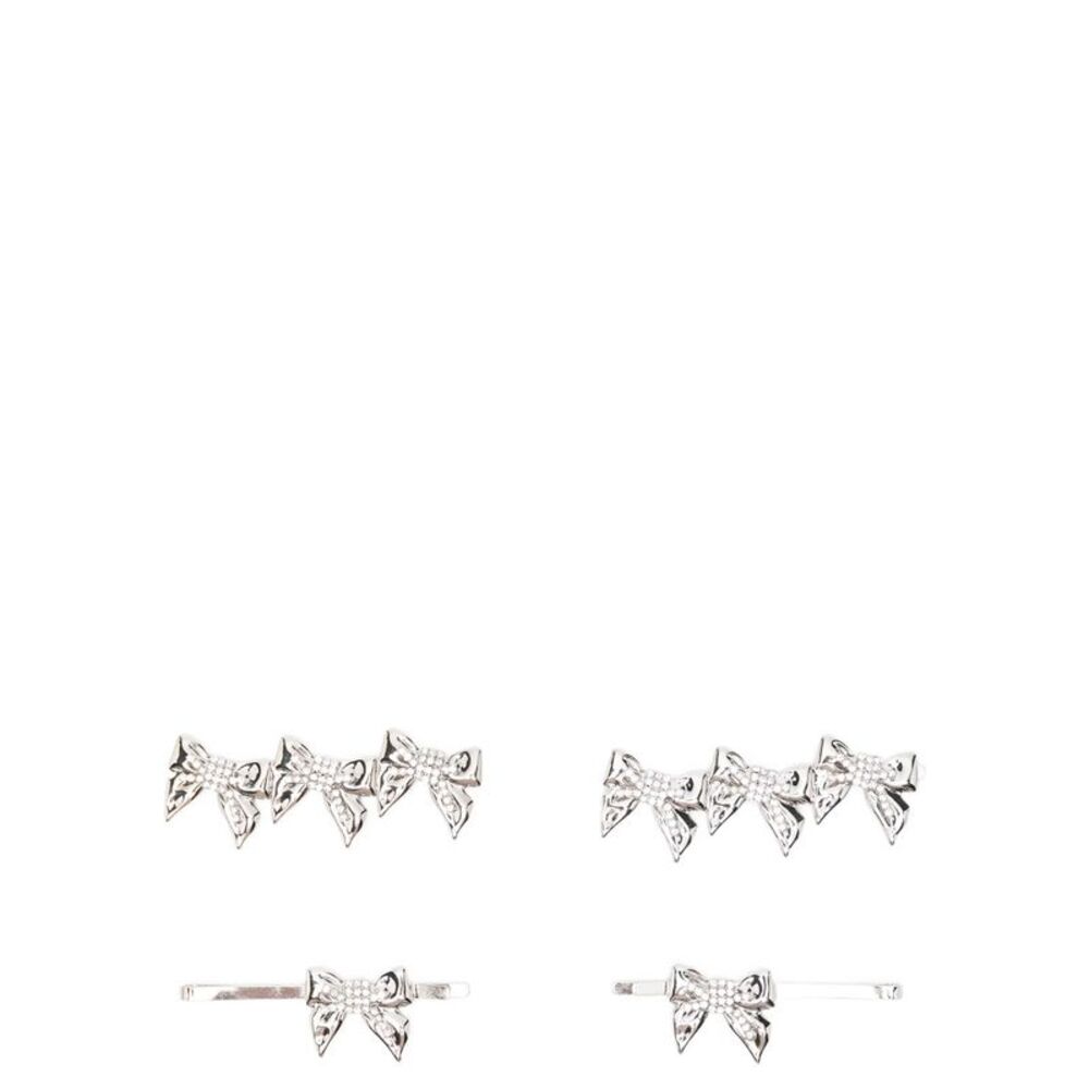 Alessandra Rich Women's Set Of Four Bow Pins